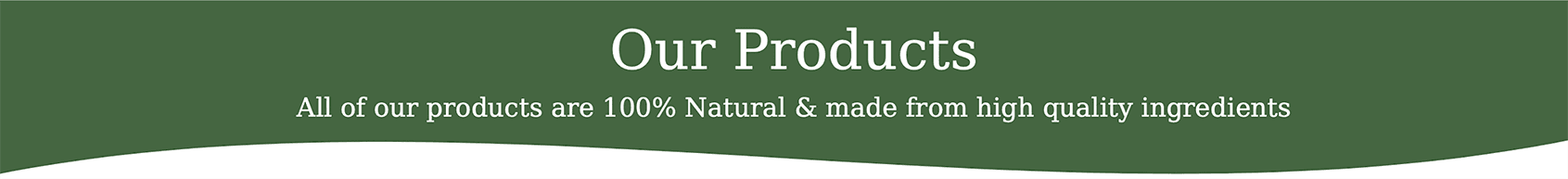 Bio Garden all natural produce banner